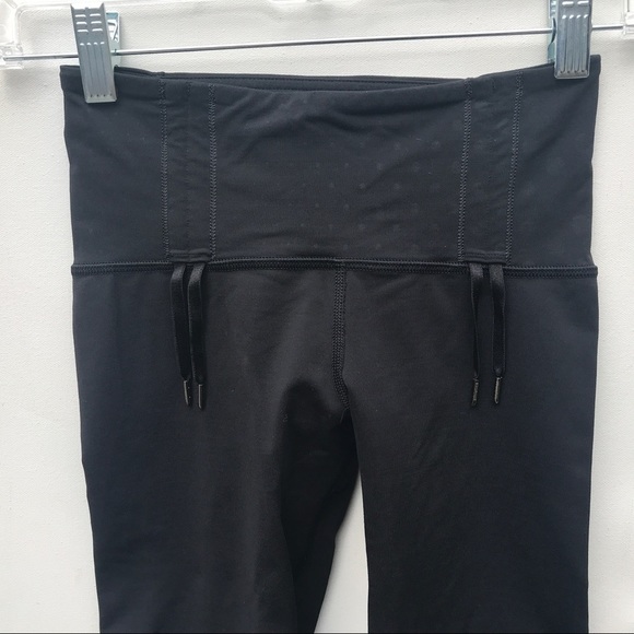 Lululemon Some like it Hot crop PANTS 4 black - Picture 5 of 8